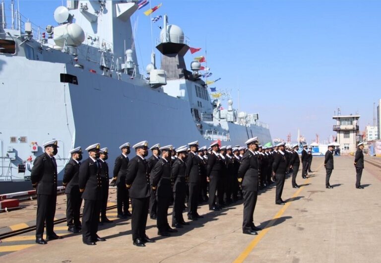 Pakistan commissioned the first Type 054 A/P frigate