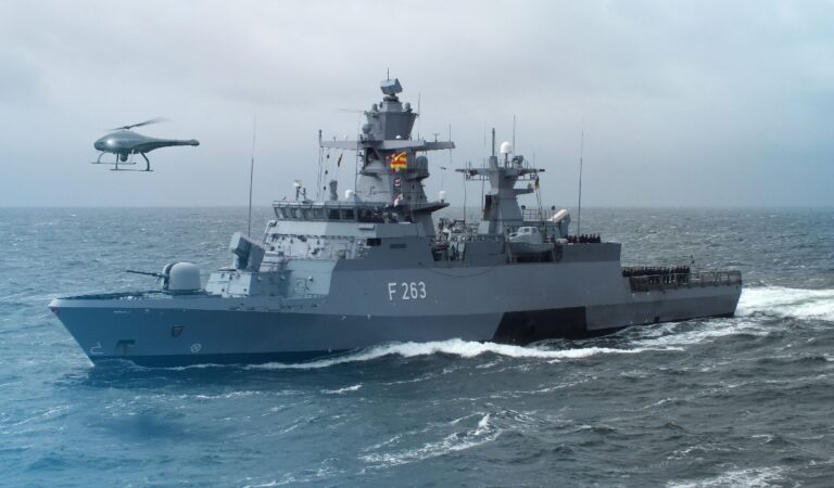 ESG delivers Sea Falcon UAV to the German Navy for K130 corvettes