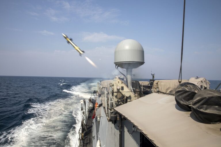 U.S. Navy sends message to Iran by testing AGM-176 Griffin missiles in the Gulf