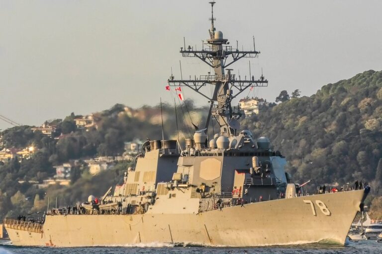USS Porter Enters the Black Sea, USS Mount Whitney is underway