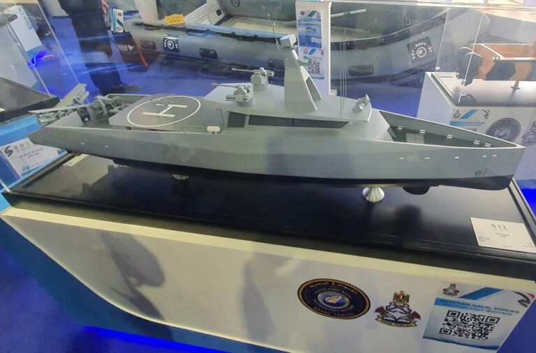 Egypt Unveils Domestic Naval Combatants Projects at EDEX2021